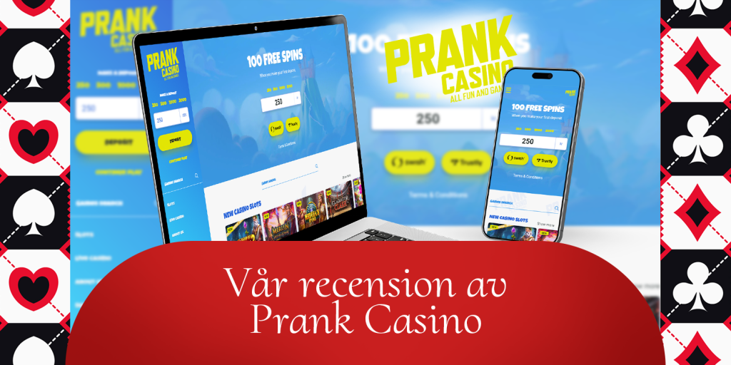 När du blir en ny spelare på Prank Casino online kommer du att komma in i en värld fylld av spel, turneringar och belöningar