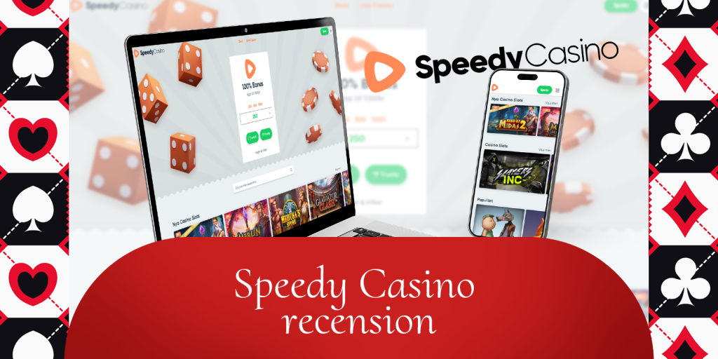 Du kommer att bli positivt överraskad över hur enkelt och roligt det är att spela på Speedy Casino 