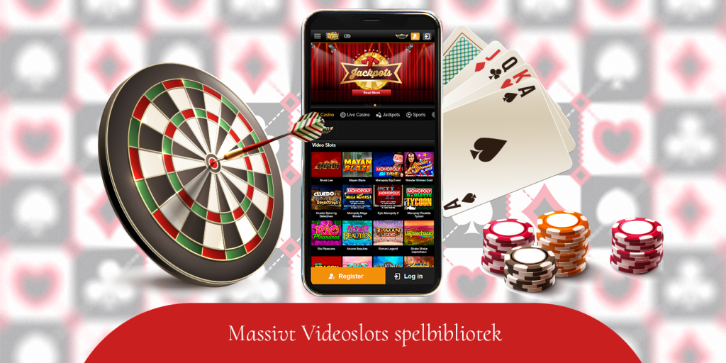 Videoslots har ett av de största spelbiblioteken som finns på något online casino